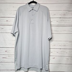 FootJoy Athletic Fit Gray Golf Polo